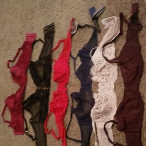 Victoria secret unlined no padding bras. All 6 in bundle.